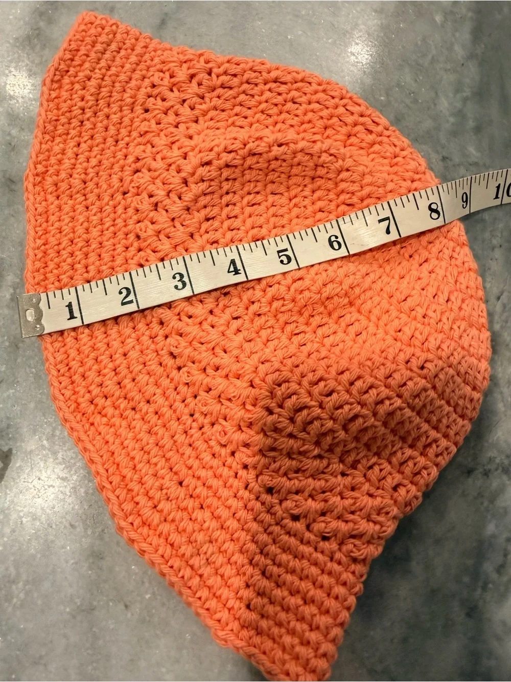 Handmade Crochet Bucket Hat 100% Cotton Lightweight Packable Festival Boho Beach